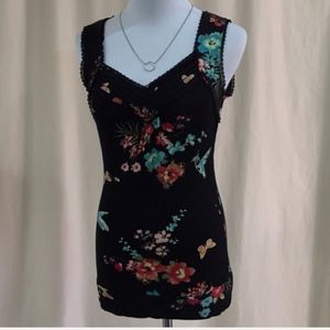✨$10 SALE - American Eagle Floral Tank Top - NWOT